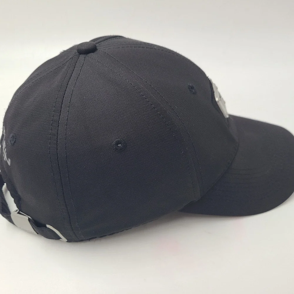 Calvin Klein Hat Strapback Black Polyester Adjustable Casual Everyday Wear Men‎